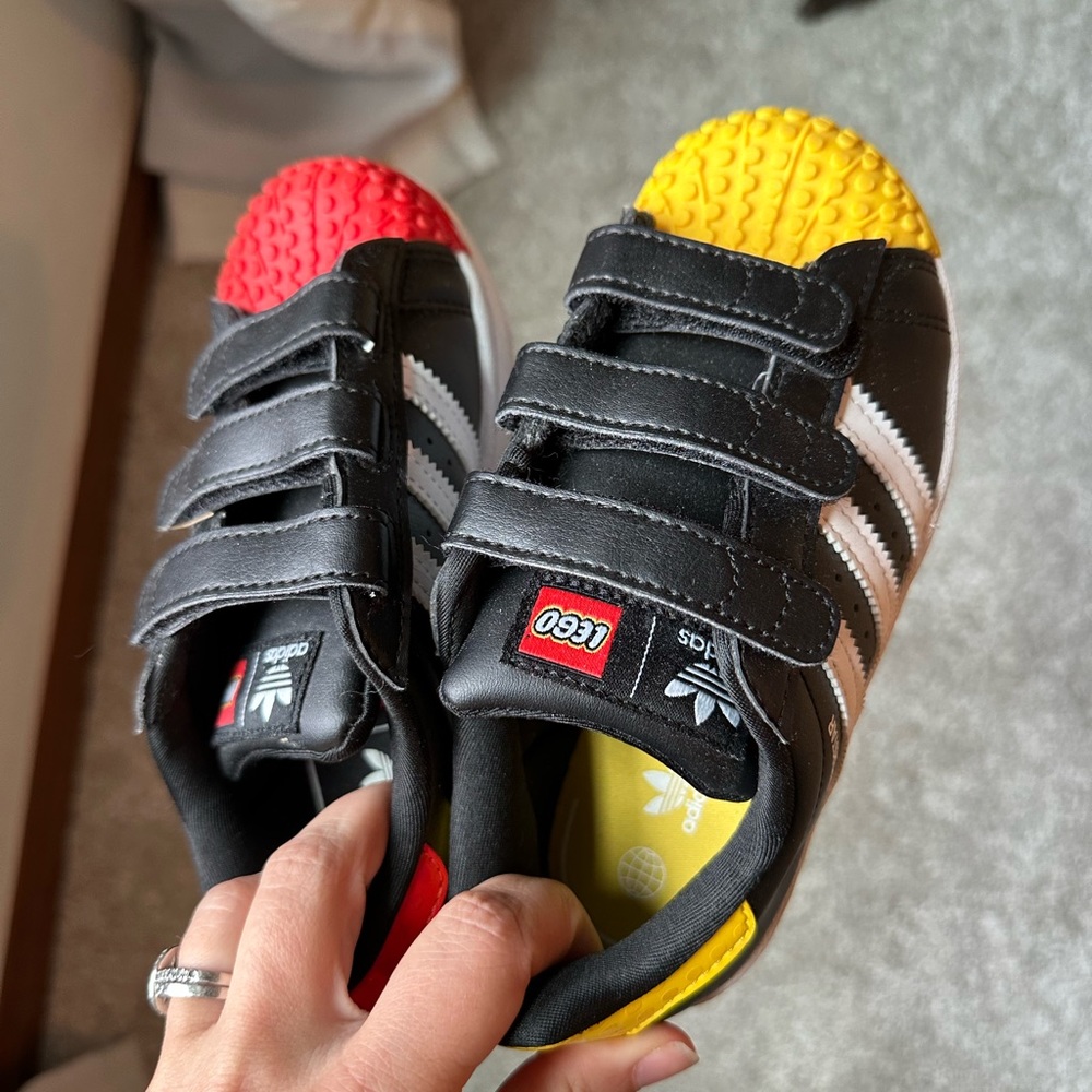 New Lego x Adidas Kids Sneakers